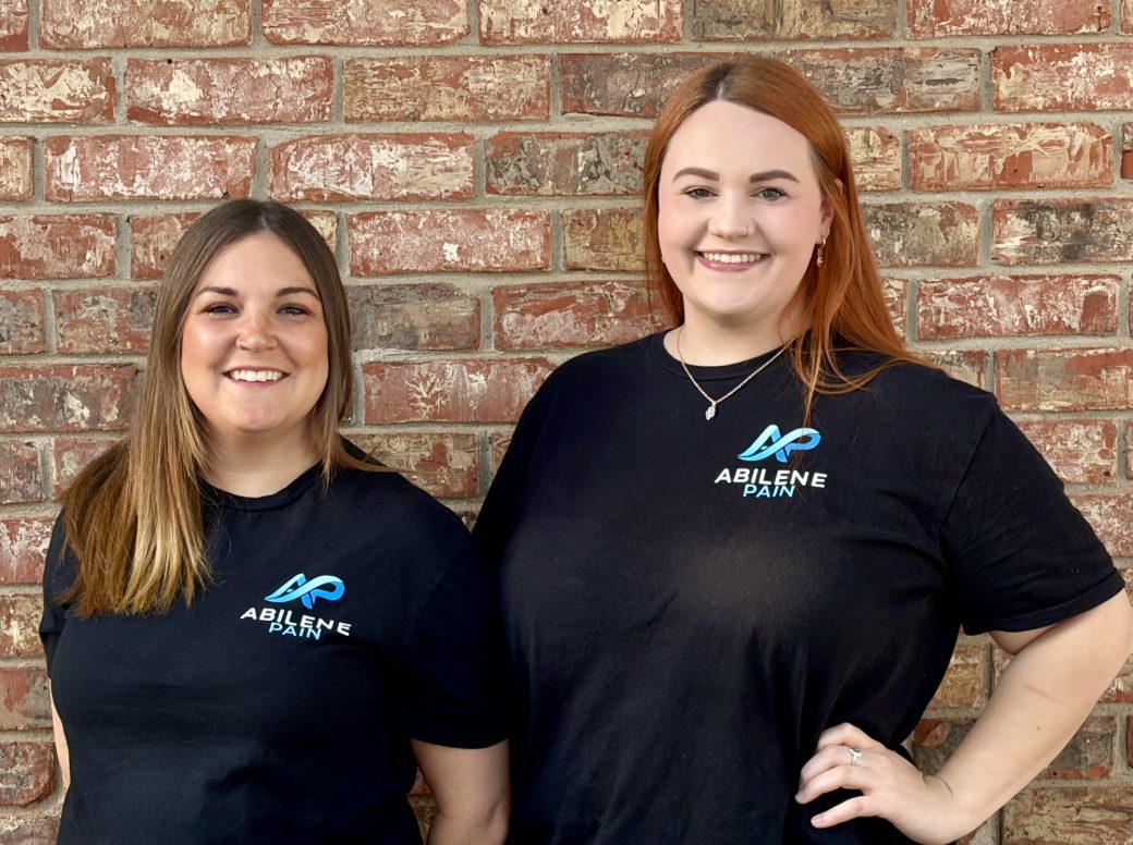 Brandy and Hannah, Abilene Pain clinical staff